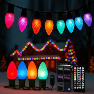 79FT Smart RGB C9 Music Sync Christmas Lights