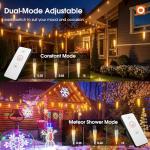 Addlon 50FT Remote-Controlled Music Sync Christmas Lights