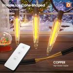 Addlon 50FT Remote-Controlled Music Sync Christmas Lights