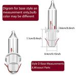 60 Count Mini Incandescent Christmas Lights Bulbs