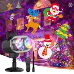 3D Ocean Wave Holiday Projector Lights with Timer