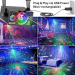 Sound Activated Disco Ball Lights for Parties