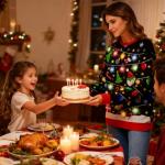 Light-Up Christmas Sweater with Music Sync