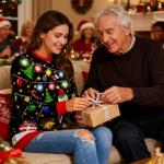 Light-Up Christmas Sweater with Music Sync