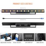 LaluceNatz 40-Inch LED Music Sync Light Bar