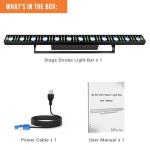 LaluceNatz 40-Inch LED Music Sync Light Bar