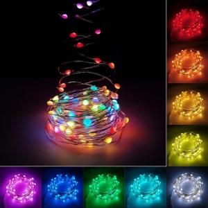 Music Sync Smart RGB Fairy String Lights 33ft