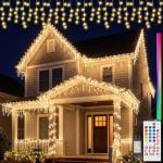 Color Changing 26.2FT Icicle Lights with Remote