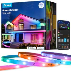 Govee 98.4ft Smart LED Music Sync Outdoor Lights