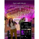 Smart App-Controlled Twinkly Icicle Christmas Lights