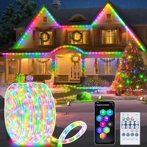 33ft RGB Music Sync Rope Lights with Remote