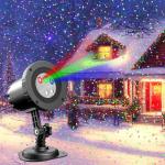 Outdoor Christmas Laser Lights Projector with Remote