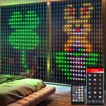 Music Sync LED Curtain Lights with Remote Control