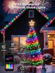 33FT Smart Music Sync Color Changing String Lights