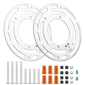 Universal Light Fixture Mounting Bracket, 2 Pack