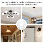 Universal Light Fixture Mounting Bracket, 2 Pack