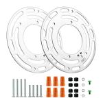 Universal Light Fixture Mounting Bracket, 2 Pack