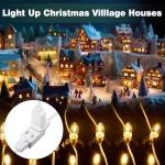 15 Ft White Extension Cord with 9 Outlets