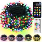 Smart Christmas String Lights, 98FT RGB Music Sync