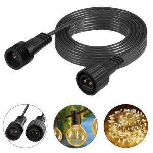 16.4Ft Waterproof Extension Cable for Christmas Lights