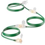 25 FT Outdoor Power Cord for Holiday Lights