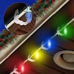 Christmas Light Clips for Indoor/Outdoor Use (50PCS)