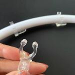 50 Pack Clear Heavy Duty Rope Light Clips