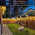 132ft Waterproof Warm White Music Sync Lights