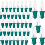 Warm White Mini Light Bulbs for Christmas Decor