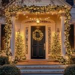 Warm White Mini Light Bulbs for Christmas Decor