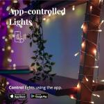 Smart App-Controlled Twinkly Icicle Christmas Lights