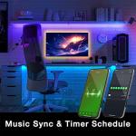 DAYBETTER 100ft Smart LED Strip Lights for Music