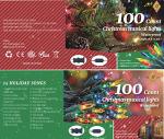 Multi-Color Musical Christmas Lights with 25 Songs