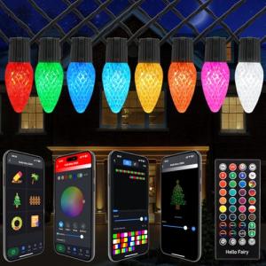 99FT Smart C9 RGB Music Sync Christmas Lights