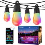 Smart Outdoor String Lights with App Control
