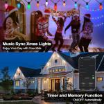 99FT Smart C9 RGB Music Sync Christmas Lights