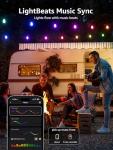 Smart Outdoor String Lights with App Control
