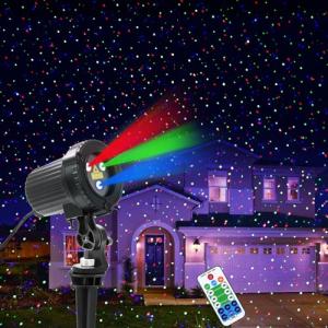 Outdoor Christmas Laser Lights with RGB Projector