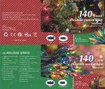 Waterproof Musical Christmas Lights with 25 Songs
