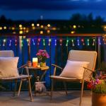 Solar String Lights Sync to Music, 41.6FT, 60 LEDs