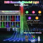 10FT Music Sync RGB Star String Lights