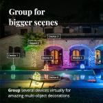 Smart App-Controlled Twinkly Icicle Christmas Lights
