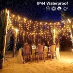 132ft Waterproof Warm White Music Sync Lights