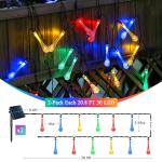 Solar String Lights Sync to Music, 41.6FT, 60 LEDs