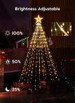 6ft Music Sync LED Christmas Cone Tree Lights