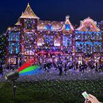 Outdoor Christmas Laser Lights with RGB Projector