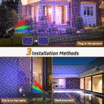 Outdoor Christmas Laser Lights with RGB Projector