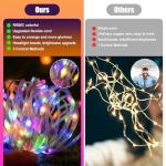 RGB Smart IC String Lights with Music Sync 16FT