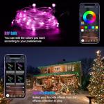 RGB Smart IC String Lights with Music Sync 16FT