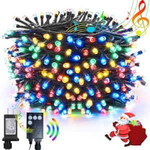 Toodour 82FT LED Christmas Music Sync Lights